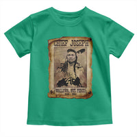 Chief Joseph Toddler T Shirt Wallowa Nez Perce Native American Leader History - Wonder Print Shop
