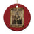 Crazy Horse Christmas Ornament Legendary Oglala Sioux Lakota Leader Native American Indian - Wonder Print Shop