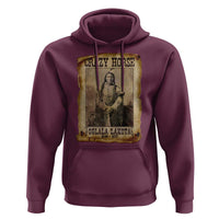 Crazy Horse Hoodie Legendary Oglala Sioux Lakota Leader Native American Indian - Wonder Print Shop