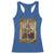 Crazy Horse Racerback Tank Top Legendary Oglala Sioux Lakota Leader Native American Indian - Wonder Print Shop