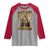 Crazy Horse Raglan Shirt Legendary Oglala Sioux Lakota Leader Native American Indian - Wonder Print Shop