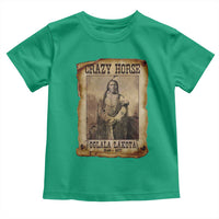 Crazy Horse Toddler T Shirt Legendary Oglala Sioux Lakota Leader Native American Indian - Wonder Print Shop