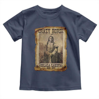 Crazy Horse Toddler T Shirt Legendary Oglala Sioux Lakota Leader Native American Indian - Wonder Print Shop