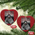 Stop MMIW Christmas Ornament I Wear Red For My Sister Native American - Wonder Print Shop