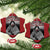 Stop MMIW Christmas Ornament I Wear Red For My Sister Native American - Wonder Print Shop