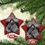 Stop MMIW Christmas Ornament I Wear Red For My Sister Native American - Wonder Print Shop