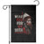 MMIW Garden Flag I Wear Red For My Sister Native American Stop MMIW - Wonder Print Shop
