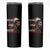 MMIW Skinny Tumbler I Wear Red For My Sister Native American Stop MMIW - Wonder Print Shop