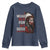 MMIW Youth Sweatshirt I Wear Red For My Sister Native American Stop MMIW - Wonder Print Shop