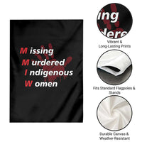MMIW Garden Flag Missing Murdered Indigenous Women Red Hand - Wonder Print Shop