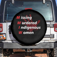 MMIW Spare Tire Cover Missing Murdered Indigenous Women Red Hand - Wonder Print Shop