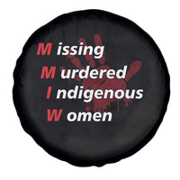 MMIW Spare Tire Cover Missing Murdered Indigenous Women Red Hand - Wonder Print Shop
