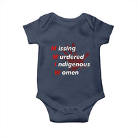 MMIW Baby Onesie Missing Murdered Indigenous Women Red Hand - Wonder Print Shop