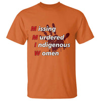 MMIW T Shirt Missing Murdered Indigenous Women Red Hand - Wonder Print Shop