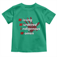 MMIW Toddler T Shirt Missing Murdered Indigenous Women Red Hand - Wonder Print Shop