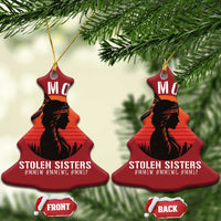 MMIW No More Stolen Sisters Christmas Ornament American Native Indigenous Woman - Wonder Print Shop