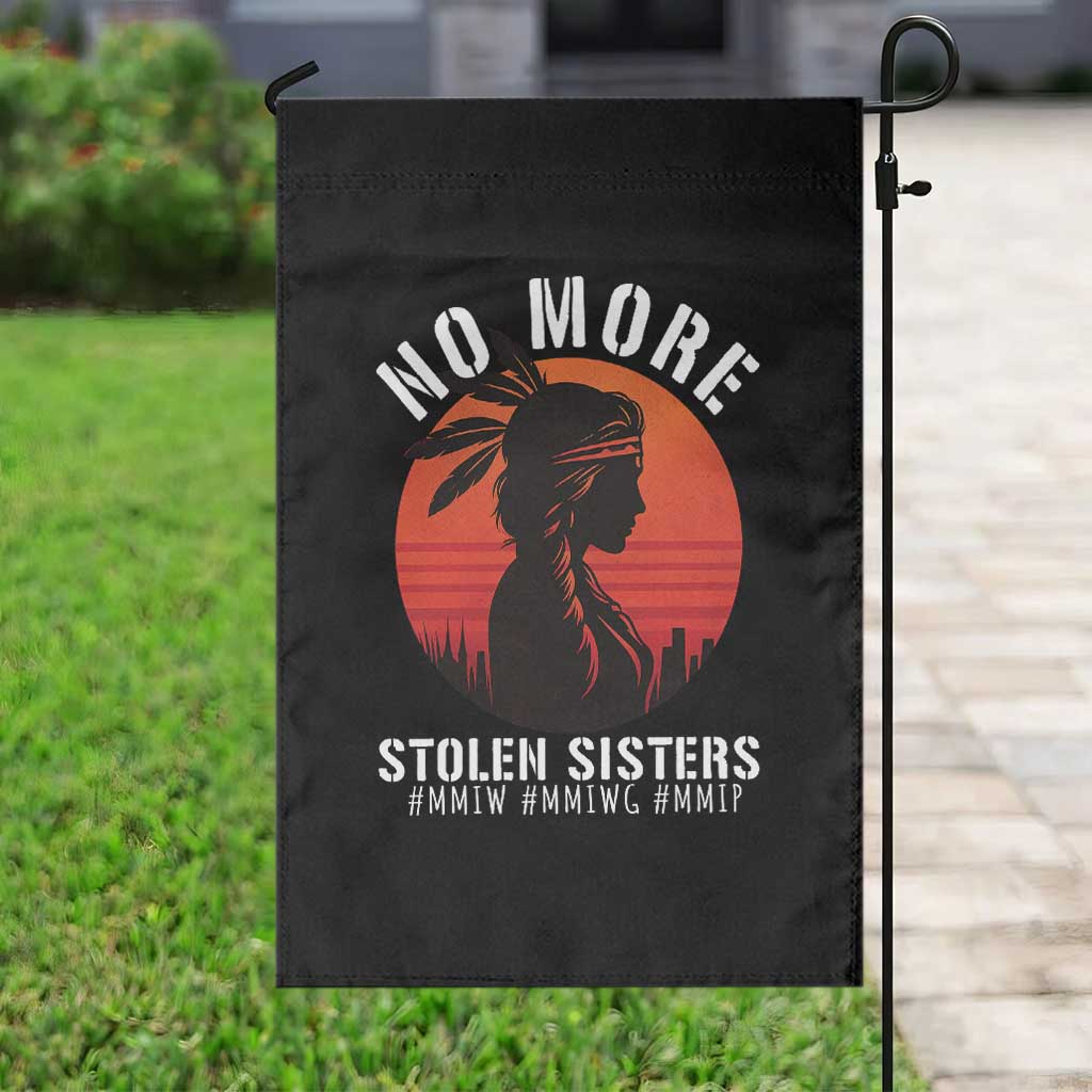 MMIW No More Stolen Sisters Garden Flag American Native Indigenous Woman - Wonder Print Shop