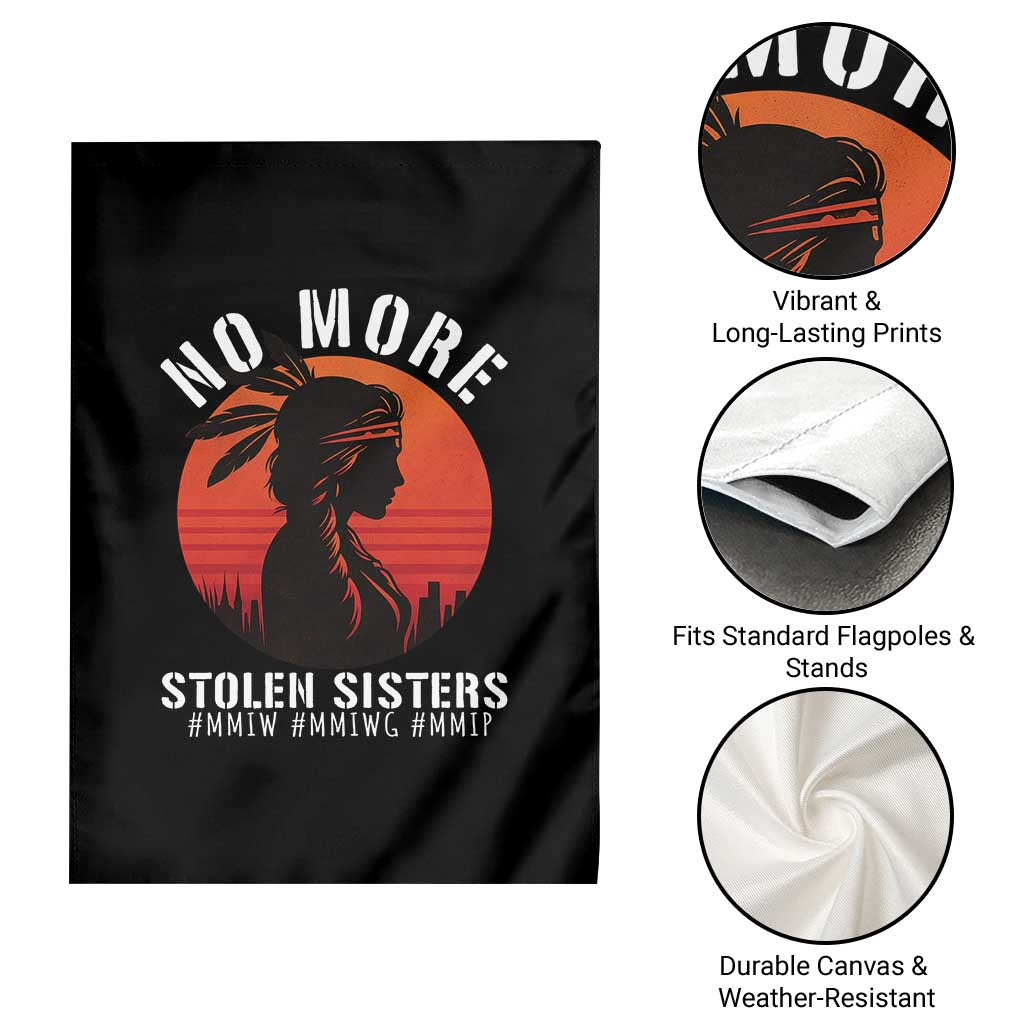 MMIW No More Stolen Sisters Garden Flag American Native Indigenous Woman - Wonder Print Shop