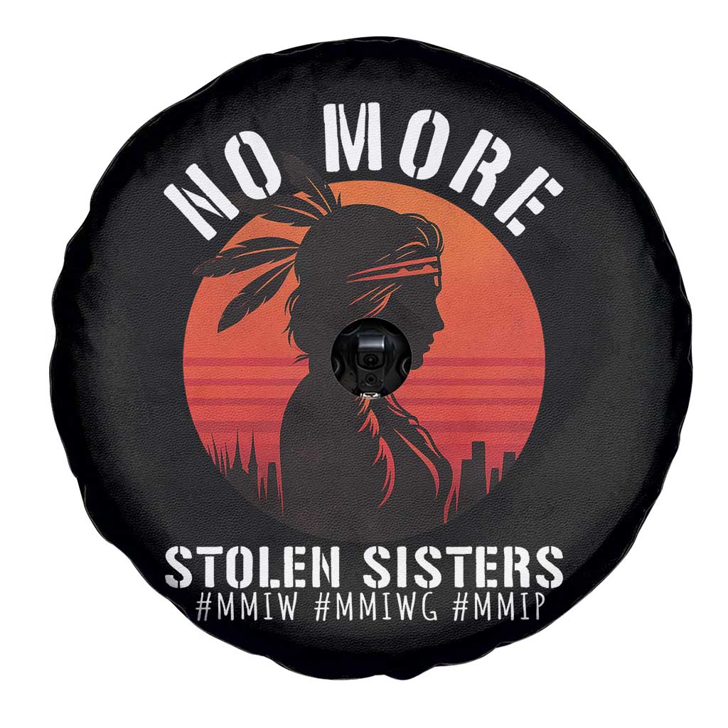 MMIW No More Stolen Sisters Spare Tire Cover American Native Indigenous Woman - Wonder Print Shop