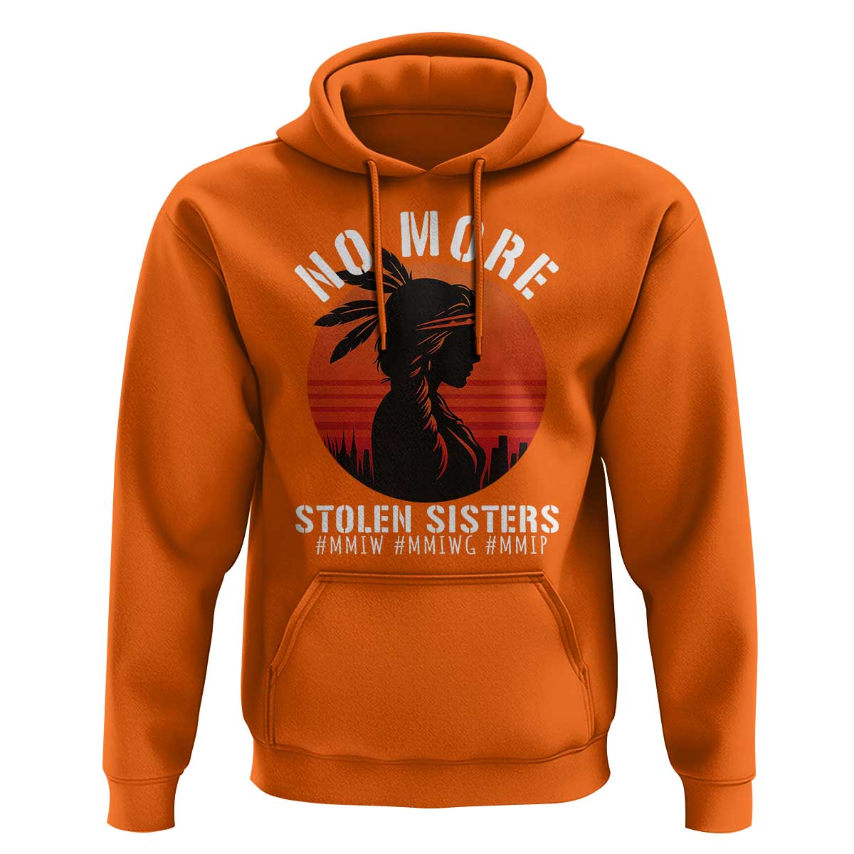 MMIW No More Stolen Sisters Hoodie American Native Indigenous Woman - Wonder Print Shop