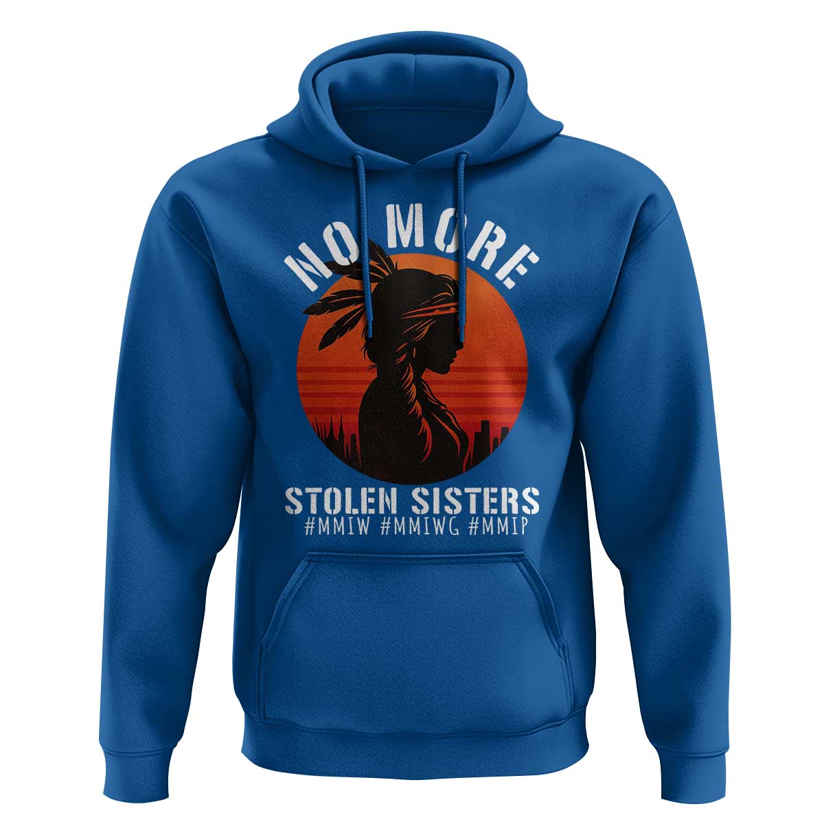 MMIW No More Stolen Sisters Hoodie American Native Indigenous Woman - Wonder Print Shop