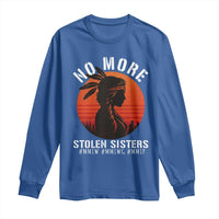 MMIW No More Stolen Sisters Long Sleeve Shirt American Native Indigenous Woman - Wonder Print Shop
