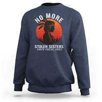 MMIW No More Stolen Sisters Sweatshirt American Native Indigenous Woman - Wonder Print Shop
