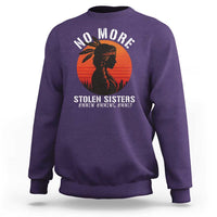 MMIW No More Stolen Sisters Sweatshirt American Native Indigenous Woman - Wonder Print Shop