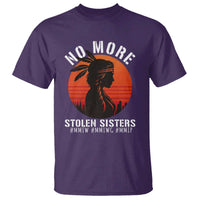 MMIW No More Stolen Sisters T Shirt American Native Indigenous Woman - Wonder Print Shop