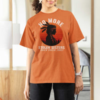 MMIW No More Stolen Sisters T Shirt For Women American Native Indigenous Woman - Wonder Print Shop