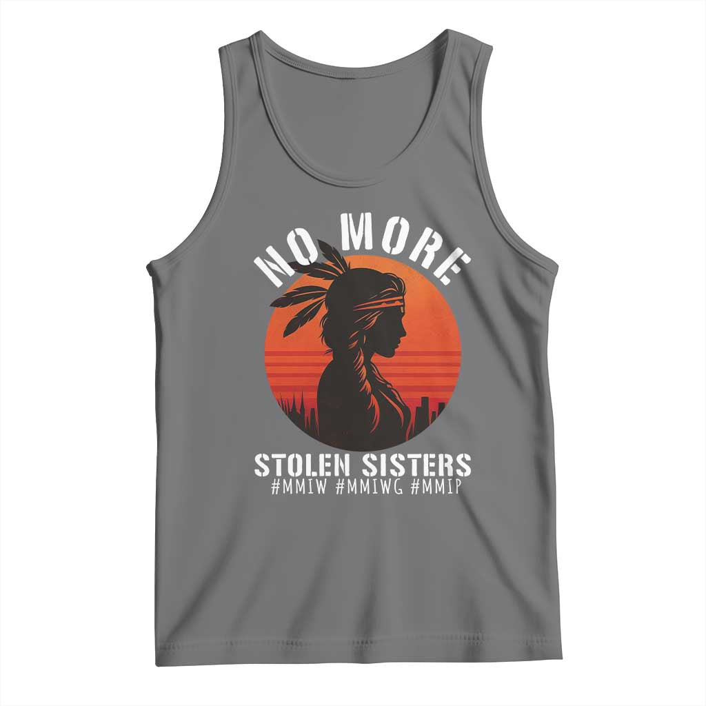 MMIW No More Stolen Sisters Tank Top American Native Indigenous Woman - Wonder Print Shop