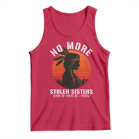 MMIW No More Stolen Sisters Tank Top American Native Indigenous Woman - Wonder Print Shop