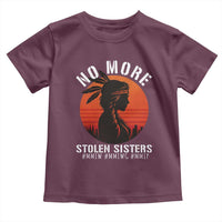 MMIW No More Stolen Sisters Toddler T Shirt American Native Indigenous Woman - Wonder Print Shop