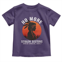 MMIW No More Stolen Sisters Toddler T Shirt American Native Indigenous Woman - Wonder Print Shop
