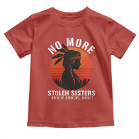 MMIW No More Stolen Sisters Toddler T Shirt American Native Indigenous Woman - Wonder Print Shop