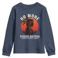 MMIW No More Stolen Sisters Youth Sweatshirt American Native Indigenous Woman - Wonder Print Shop