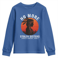 MMIW No More Stolen Sisters Youth Sweatshirt American Native Indigenous Woman - Wonder Print Shop