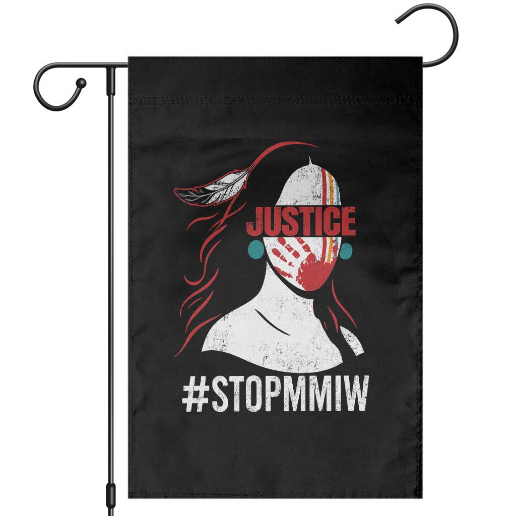 MMIW Awareness Garden Flag Justice For Indigenous Woman Stop Stolen Sisters