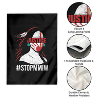 MMIW Awareness Garden Flag Justice For Indigenous Woman Stop Stolen Sisters