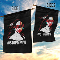 MMIW Awareness Garden Flag Justice For Indigenous Woman Stop Stolen Sisters