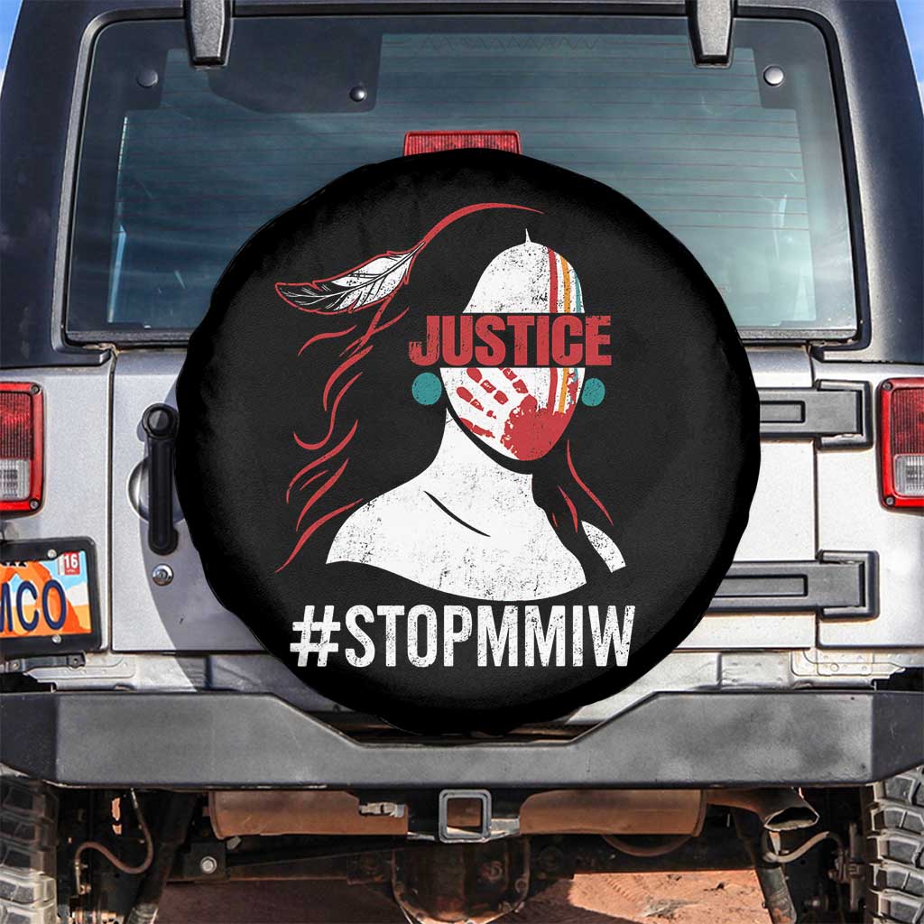 MMIW Awareness Spare Tire Cover Justice For Indigenous Woman Stop Stolen Sisters