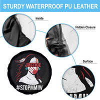 MMIW Awareness Spare Tire Cover Justice For Indigenous Woman Stop Stolen Sisters
