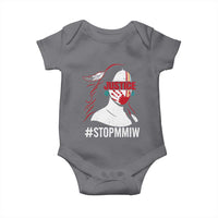 MMIW Awareness Baby Onesie Justice For Indigenous Woman Stop Stolen Sisters