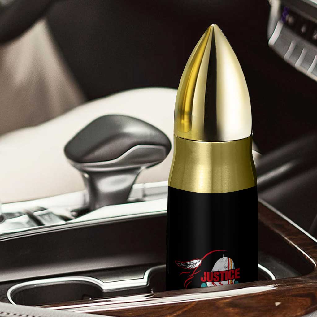 MMIW Awareness Bullet Tumbler Justice For Indigenous Woman Stop Stolen Sisters