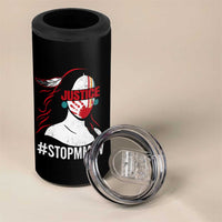 MMIW Awareness 4 in 1 Can Cooler Tumbler Justice For Indigenous Woman Stop Stolen Sisters