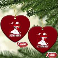 MMIW Awareness Ceramic Ornament Justice For Indigenous Woman Stop Stolen Sisters