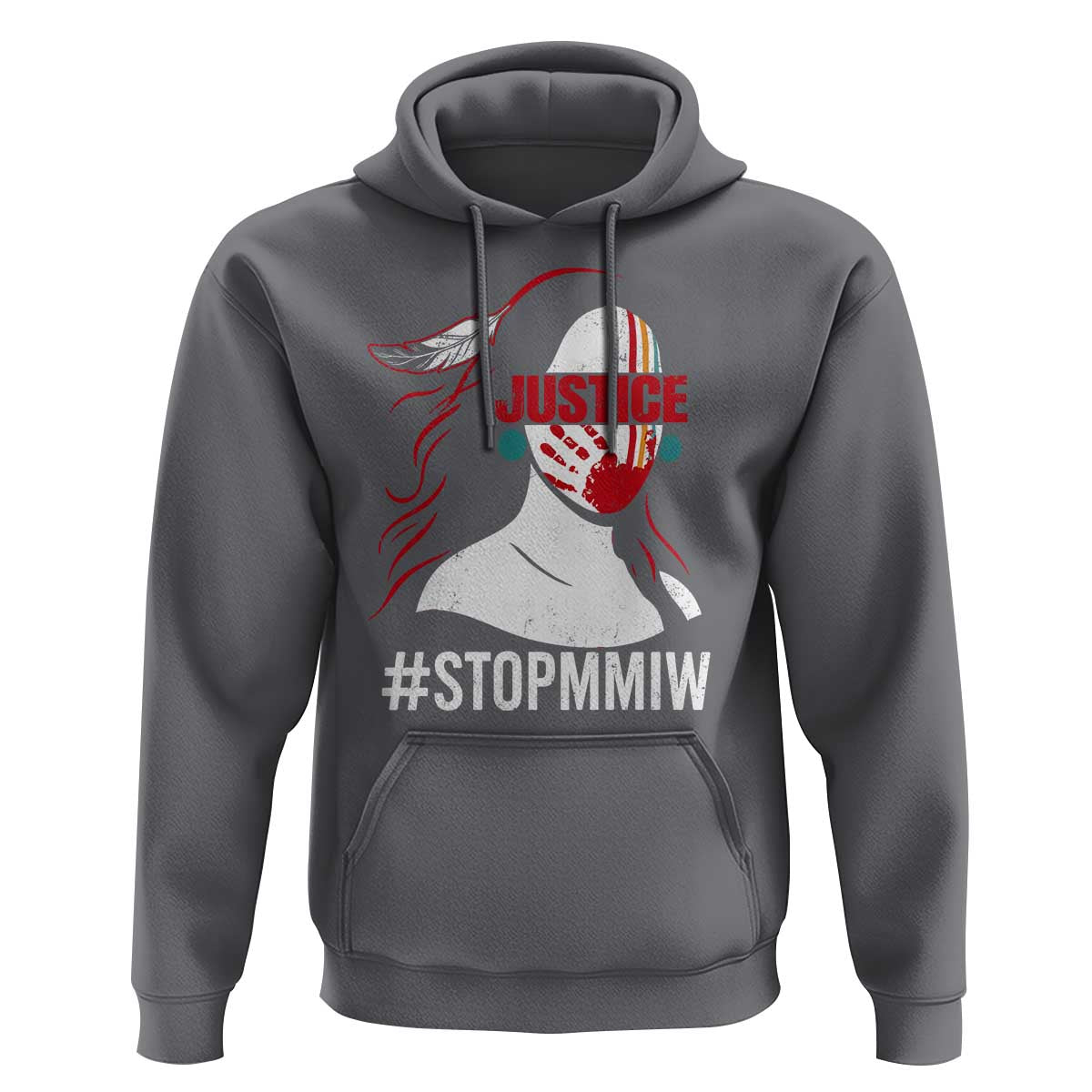 MMIW Awareness Hoodie Justice For Indigenous Woman Stop Stolen Sisters