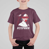 MMIW Awareness T Shirt For Kid Justice For Indigenous Woman Stop Stolen Sisters