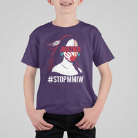 MMIW Awareness T Shirt For Kid Justice For Indigenous Woman Stop Stolen Sisters