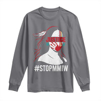 MMIW Awareness Long Sleeve Shirt Justice For Indigenous Woman Stop Stolen Sisters